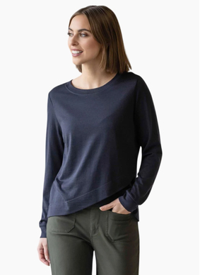 Vassalli Remy Merino Top - Midnight