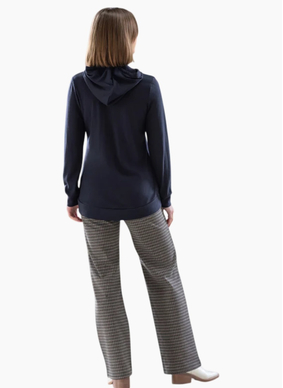 Vassalli Shield Merino Hoodie - Midnight