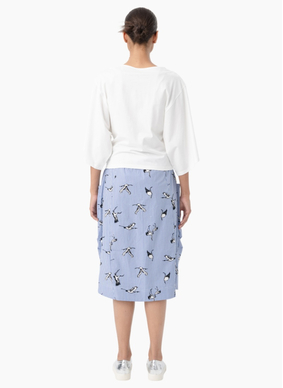 Blacklist 3069 Cooper Skirt - Heron Stripe