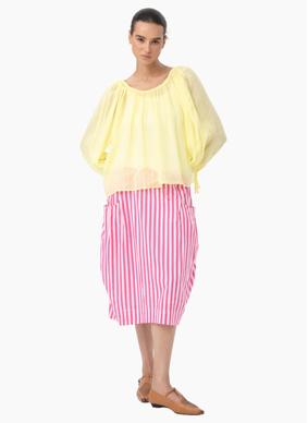 Blacklist 3069 Cooper Skirt - Pink Stripe