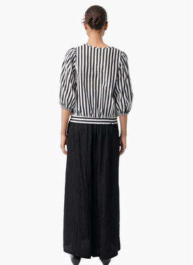 Blacklist 3153 Zurich Top - Black Stripe