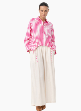 Blacklist 7011 Flora Shirt - Pink Stripe