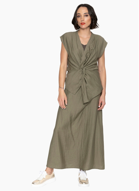 Blacklist 7041 Alice Top - Moss