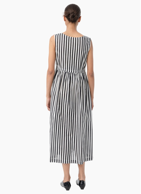 Blacklist 973 Como Dress - Black Stripe