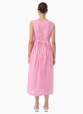 Blacklist 973 Como Dress - Pink Stripe