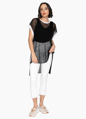 Blacklist KN1008 Lorenza Tunic - Black