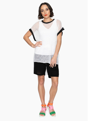 Blacklist KN1008 Lorenza Tunic - White