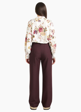 Tuesday Label BASE PANTS - MERLOT