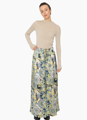 Blacklist 817 Iris Pants - Royal Print