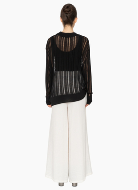 Blacklist KN040 Yari Knit Top - Black