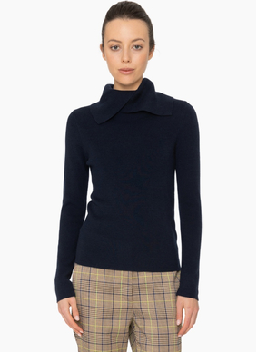 Blacklist KN043 Faye Top - Navy