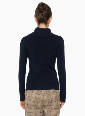 Blacklist KN043 Faye Top - Navy