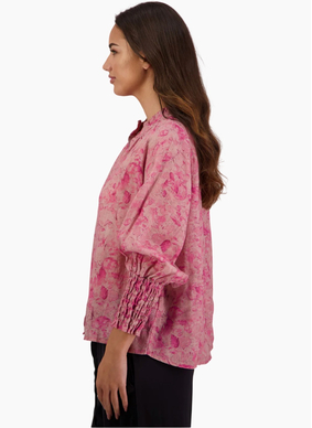 Briarwood Raewyn Pink Floral Shirt