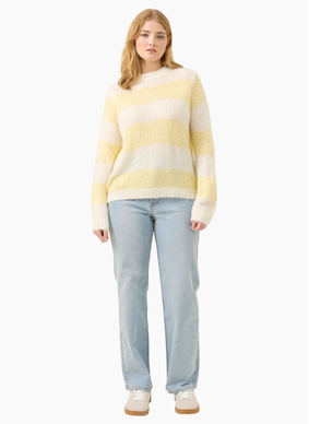 Isle of Mine Pallas Stripe Jumper - Butter