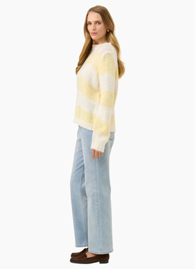 Isle of Mine Pallas Stripe Jumper - Butter