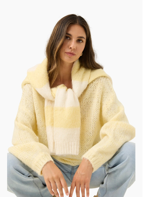 Isle of Mine Pallas Stripe Jumper - Butter