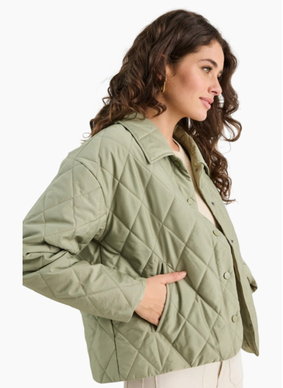 Among The Brave ABSOLUTE COLLARED QUILTED JACKET