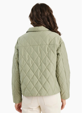 Among The Brave ABSOLUTE COLLARED QUILTED JACKET