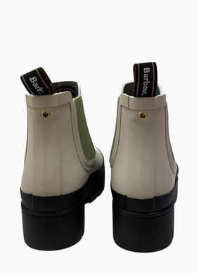 Barbour Halton Chelsea Welly Light Oak/Bleached Olive
