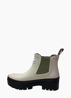 Barbour Halton Chelsea Welly Light Oak/Bleached Olive