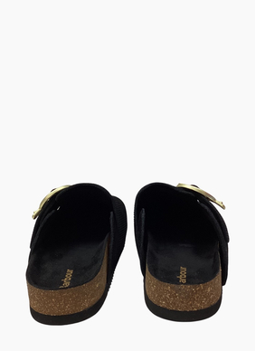 Barbour Kyra Closed Tie Sandal Black