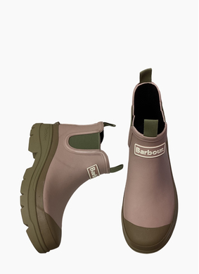Barbour Nimbus Chelsea Welly Gardenia Pink/Bleached Olive