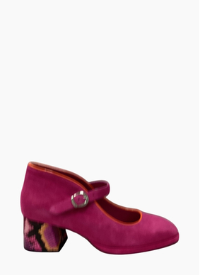Bresley Podium Heel Hot Pink Multi