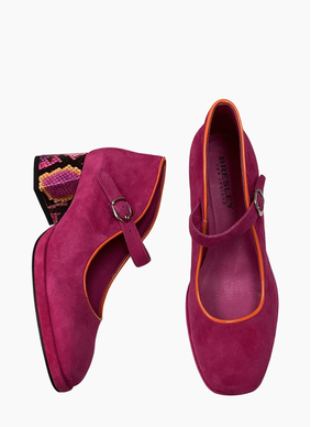 Bresley Podium Heel Hot Pink Multi