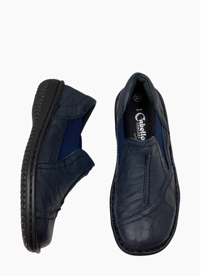 Cabello 761-27 Shoe Navy Crinkle