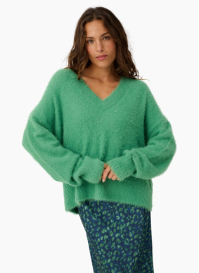 Cartel & Willow CW Emmie Knit Sweater - Sea Green