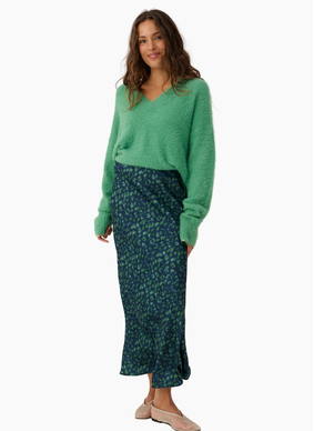 Cartel & Willow CW Millie Slip Skirt - Nautica