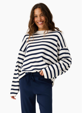 Cartel & Willow CW Rae Knit - Navy Stripe