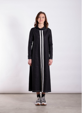 Deanne Hobbs RESULT Dress 26-116 - Urban Coal Black/White