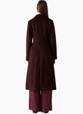 Esmaee Eternal Coat Wine