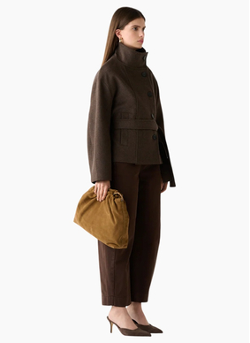 Esmaee Incline Jacket - Chocolate