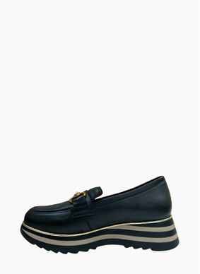 Gelato Goat Loafer Black
