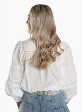 HARLEM Hadley Blouse - White