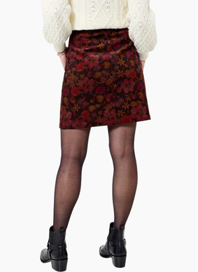 Joe Brown Hattie Printed Cord Button Front Skirt