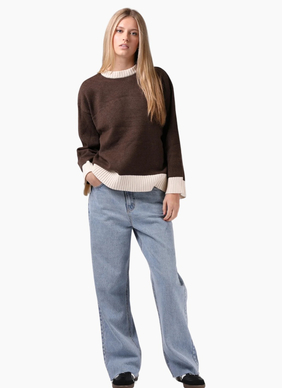 RPM Clara Knit -  Chocolate/Cream