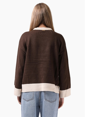 RPM Clara Knit -  Chocolate/Cream