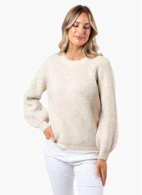 Stella + Gemma Bobby Jumper - Oatmilk