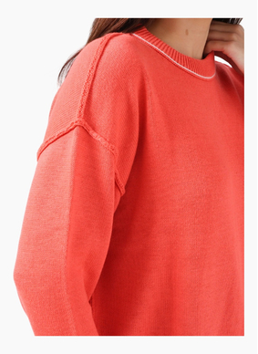 Stella + Gemma Denver Jumper - Coral