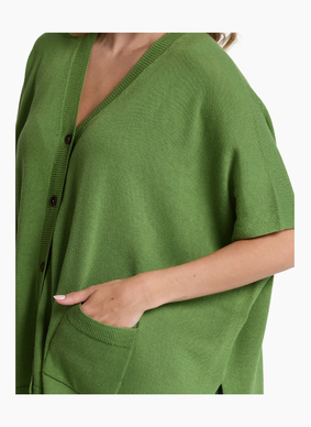 Stella + Gemma Elliot Cardigan - Pesto