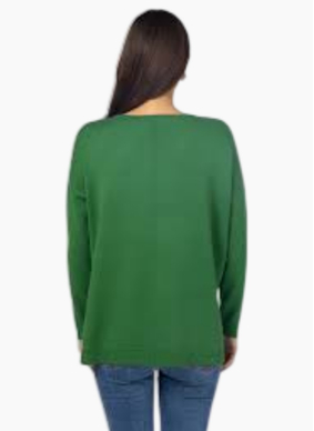 Stella + Gemma Halle Knit Top - Wheatgrass