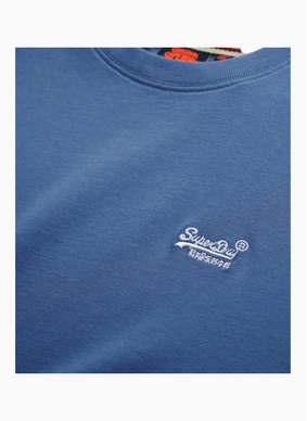 Superdry Essential Logo Tee Moonlight Blue