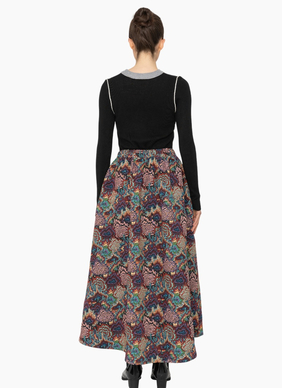 Blacklist 851 Iko Skirt - Static Print