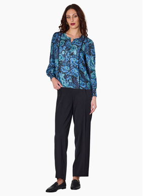Newport Nightfall Print-Blue