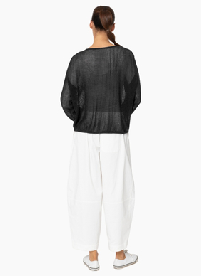 Two by Two 715 Capri Top - Black