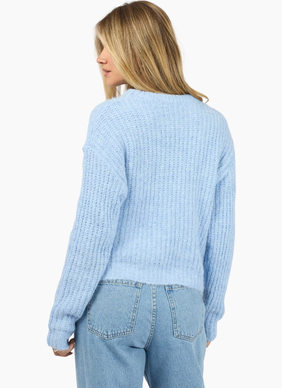 All About Eve Ivy Jumper - Ocean Blue