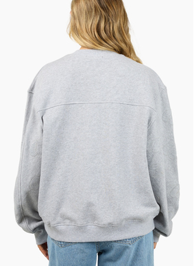 All About Eve Serif Oversized Crew